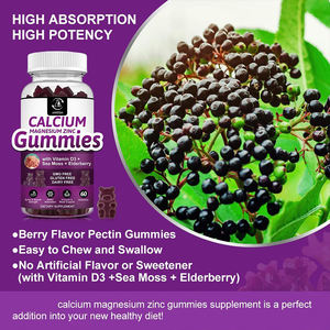 วิตามินกัมมี่สำหรับผู้ใหญ่ แบรนด์ส่วนตัว ช่วยผ่อนคลายอารมณ์ แมกนีเซียมและแคลเซียม บำรุงกระดูกและกล้ามเนื้อ ช่วยให้นอนหลับ พร้อมแร่ธาตุเสริมสมาธิ - Product Image 6