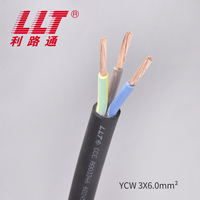 Cable flexible aislado de goma Ycw general pesado 450/750V resistente a los rayos UV de alta calidad