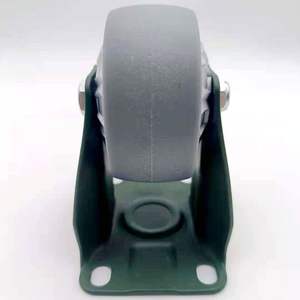 عربة نقالة من الفولاذ المنجلي من YTOP 3 بوصة فرامل دوارة طبية PP سعة تحميل لأثاث المستشفى الصغير - Product Image 3