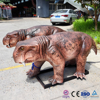 Falcosaurus grandeur nature robot interactif dinosaure technologie IA avancée mouvements réalistes sons enfants parcs à thème intérieurs