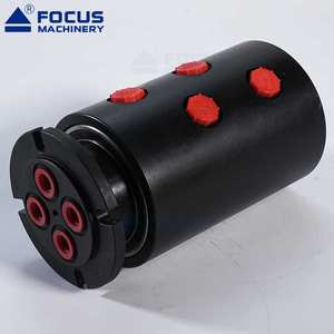 Raccords pivotants multi-circuits haute pression à 4 voies pour huile hydraulique et air - Product Image 6