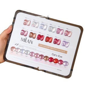 ชุดเจลทาเล็บตาแมวมิลาน นิว 12 สี มูนไลท์ แคทอาย เจลโพลิช เซ็ต สโตรบ แฟลช เจล กันน้ำ แห้งเร็ว แม่เหล็ก แคทอาย เจล สำหรับร้านทำเล็บ - Product Image 5