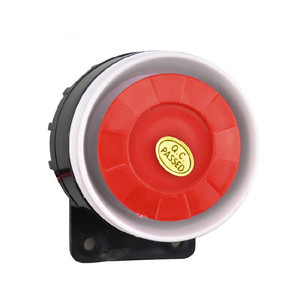 Factory Direct 12V Alarm Speaker Siren Alarm Anti-Theft Horn Buzzer Auto Electronics for GPS tracker GPS <b>Tracking</b> <b>Device</b> - Product Image 1