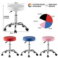 Tabouret de bar moderne et minimaliste, pivotant et réglable en hauteur avec roulettes, dossier haut, rond ou carré