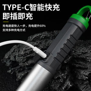 Linterna multifunción Strong Wolf, luz LED recargable de 1200mah con mosquetón magnético para uso en exteriores - Product Image 3