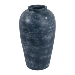 Vaso alto in terracotta per l'arredamento del soggiorno, vaso da terra rustico per l'accento decorativo della casa - Product Image 3