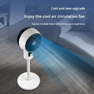 พัดลมหมุนเวียนอากาศเทอร์โบสองชั้นแบบเงียบพัดลมตั้งพื้นปรับแต่งรีโมทได้ - Product Image 3