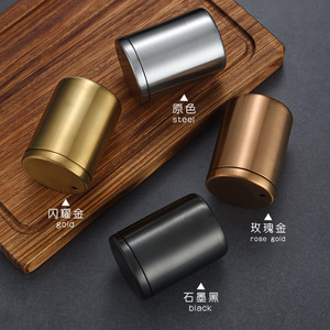 Stainless Steel Toothpick Holder Cylinder Metal Durable For Restaurant Hotel Commercial Use - Product Image 1