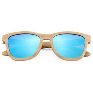 Gafas de Sol de Madera de Bambú para Hombre, Lentes Polarizadas TAC con Protección UV400, para Conducir, Protección Solar, Atuendos de Moda, Origen Wenzhou B2022 - Product Image 2