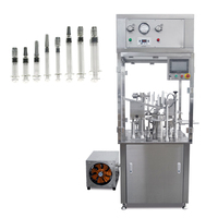 Machine de remplissage automatique de seringues liquides stériles approuvée CE, machine de remplissage de seringues orales