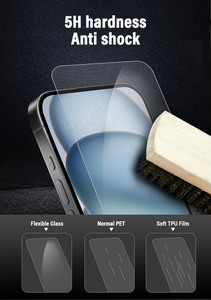 Mới đến 9H Nano kính bảo vệ màn hình siêu mịn chống xước bảo vệ màn hình Cắt bằng máy vẽ - Product Image 3