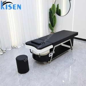 Lit de lavage de cheveux Kisen Premium pour salon de beauté avec système de température constante, livraison rapide, table personnalisée en usine - Product Image 6