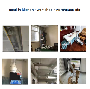 Extracteur de fumée pour salle de massage et salle de mahjong, déshumidificateur d'entrepôt, ventilateur de conduit à flux incliné - Product Image 5