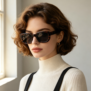 Nouvelles Lunettes de Soleil de Luxe Vintage Tendance OEM en Acétate pour Hommes et Femmes, Style Rétro 2026, Qualité Supérieure, Logo Personnalisé, Vente en Gros - Product Image 2