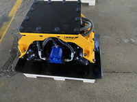 Compacteur de plaques hydraulique HMB HMB400 avec moteur, tasseuse vibrante à haute efficacité pour le sol