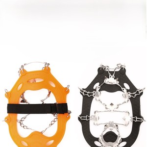 Crampons antidérapants en acier à 19 points, directement de l'usine - Grips de neige en TPE pour la randonnée/la montagne avec système de verrouillage rapide - Product Image 6