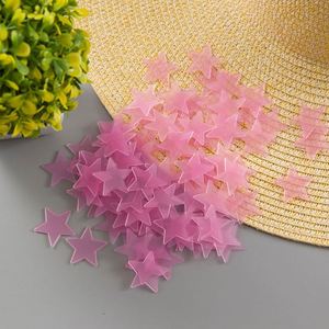 Pegatinas de Estrellas 3D para Pared, las Más Populares, 4 Colores Diferentes, Brillan en la Oscuridad, Decorativas para Dormitorio y Hogar - Product Image 6