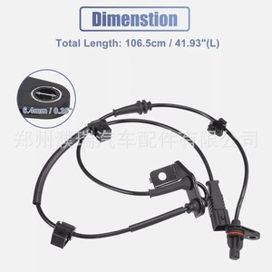 Sensor ABS Hyundai Kia 95670 D3000 Delantero Izquierdo para Reemplazo o Reparación - Product Image 5