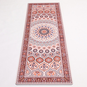 Tapis de yoga en caoutchouc suédé 183 cm rectangulaire antidérapant imperméable extra épais (5 mm) réversible écologique biodégradable - Product Image 6