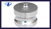 Chine Connecteur Camlock mâle en acier inoxydable Type F Raccord à dégagement rapide SS Modèle de tête Camlock pour raccords et connecteurs