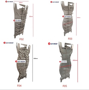Flame <span class=keywords><strong>Salmon</strong></span> BBQ Skewer YGF02 Herramientas de metal duraderas - Product Image 3