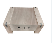 Base per Pallet in Legno Massiccio Smontabile e Resistente |   Pallet Impilabile per Esportazione con Elevata Capacità di Carico per Spedizioni Marittime Oltremare