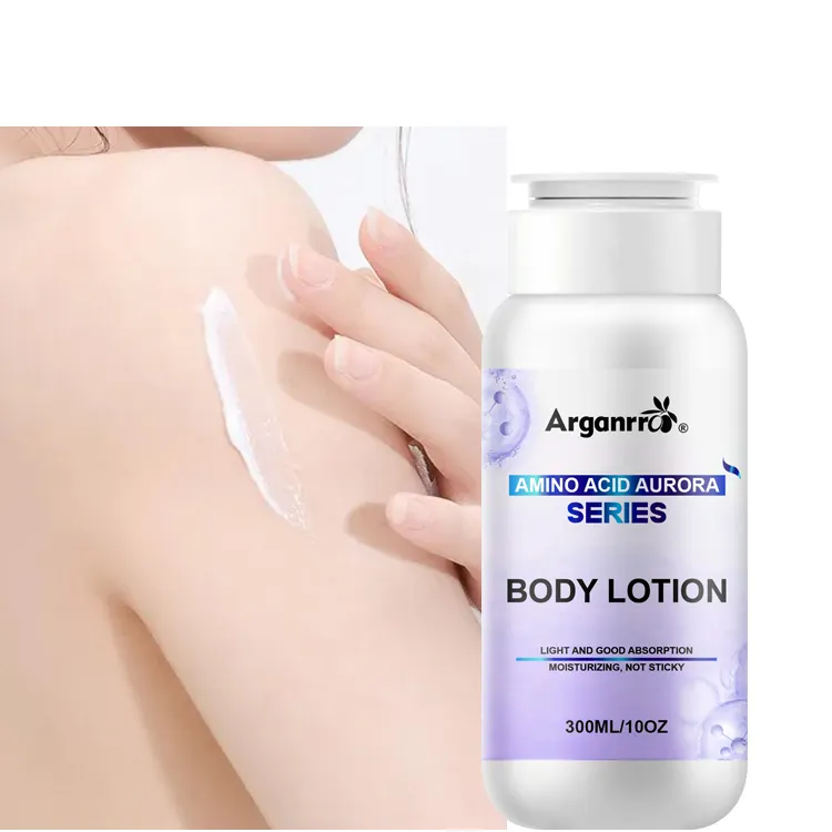 Factory Samples price and moq only Animo Acid Vitamin C Moisturize Skin Whitening Body Lotion For Women