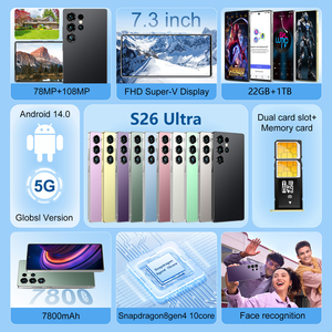Smartphone S26 5G Originale, Schermo HD 7\", 22G+1T, Batteria 7000mAh, Fotocamera 48MP, Dual Sim, Sblocco Facciale, LTE/CDMA - Product Image 3