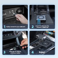 OTTOCAST Car TV Mate, adaptateur universel 2K pour CarPlay filaire vers sans fil