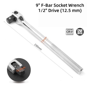 ประแจบล็อก F-Bar 180 ด้ามขันแบบหมุนได้ ขนาด 1/2 นิ้ว พร้อมด้ามต่อขยาย 9, 14 และ 18 นิ้ว ประแจหกเหลี่ยมแบบใช้มือ สำหรับซ่อมแซม - Product Image 5