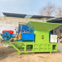 Foin de blé Ensilage luzerne Paille de maïs Presse à balles carrées machine d'emballage Presse à balles carrées hydraulique Tracteur à pousser automatique