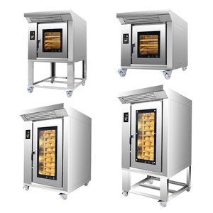 Type Compact Commercial 5 10 Plateaux Four À Convection Rotatif Gaz/Électrique Pain Gâteau Cuisson Four À Vapeur - Product Image 1