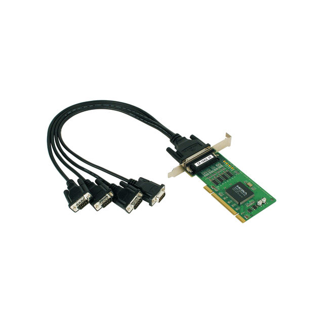 MOXA CP-104UL/DB9M CP-104UL-T RS-232 Industrial Communication Four Serial Port Card, Genuine Product