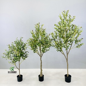 Arbre d'<span class=keywords><strong>olivier</strong></span> artificiel en tissu léger de style nordique Xinli, 6 pieds, plante de simulation avec <span class=keywords><strong>pot</strong></span> - Product Image 5
