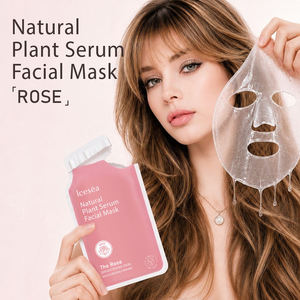 Mascarilla Facial Iluminadora, Hidratante y Reafirmante de Rosas, Extracto Natural de Plantas, Cuidado de la Piel Antienvejecimiento, Marca Privada - Product Image 1