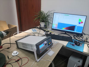 자동 LED 전구를 위한 OHSP350M 스펙트럼 <span class=keywords><strong>Irradiance</strong></span> 미터 분광계 Kelvin 온도 루멘 - Product Image 2