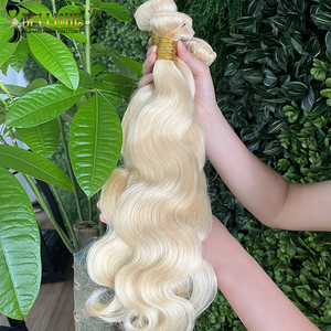 Bellishe Body Wave 100 <span class=keywords><strong>613</strong></span> Blonde Pas Cher Paquets de Cheveux Humains En Gros Cuticule Aligné Indien Vierge Paquets de Cheveux Bruts - Product Image 2