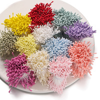 2mm Matte Blütenstiele DIY Künstliche Blumen-Pistillen für Handgemachte Dekorationen Hochzeitsdekoration