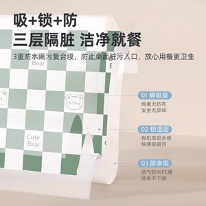 Disposable <b>Table</b> Cover Square 15mm Thick Printing Pattern For <b>Train</b> Seat And Tray <b>Table</b> Use - Product Image 3