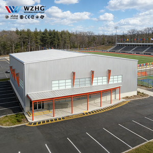Estructura de Acero Prefabricada Estándar para Gimnasio, Resistente a la Nieve, Superficie Galvanizada, Vida Útil de 50 Años, para la Comunidad - Product Image 1