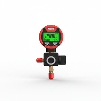 Manomètre numérique PG-10B pour climatisation et chauffage, haute précision (0,5 % FS), ensemble de manomètres multi-réfrigérants, outils HVAC