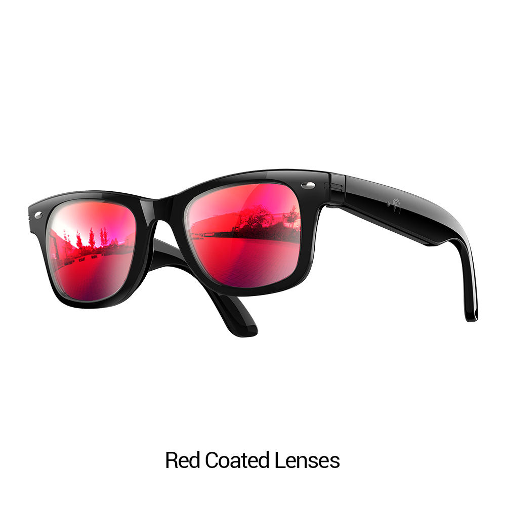 Red Coated Lenses