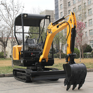 Mini-excavatrice électrique EZ-25 sur chenilles, économique en énergie, pour la construction de parcs éoliens - Product Image 2