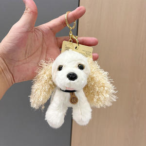 Llavero de Peluche Suave con Forma de Cachorro de <span class=keywords><strong>Cocker</strong></span> <span class=keywords><strong>Spaniel</strong></span>, Creativo y Popular en Internet, Adorno para Bolsos, Venta al por Mayor - Product Image 5