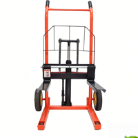 Mini chariot élévateur manuel hydraulique pour usage domestique, plateforme de levage légère pour le chargement, le déchargement et le stockage, outils OEM