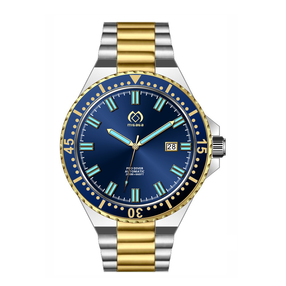 Seiko Yellow Dial Classic Watch with Sports Style