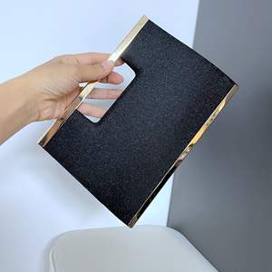 Bolso de noche cuadrado brillante 2022 nuevo Banquete de mujer celebridad Cheongsam vestido bolso SAC tendance 2024 - Product Image 2