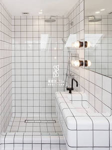 Piastrelle leggere piastrelle bianche curvo ceramica - Product Image 3