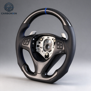 Volante LED de Fibra de Carbono Personalizado para BMW F 316i 320i 328i F30 F20 F21 F22 F30 F31 F32 F33 F34 X3 X4 X5 X6 520 525 530 - Product Image 4