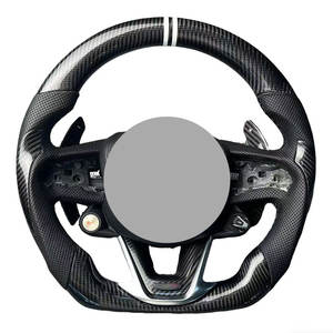 <span class=keywords><strong>Volante</strong></span> de Fibra de Carbono Real Personalizado de Estilo de Carreras Nuevo para CT5 V Black Wing - Product Image 2